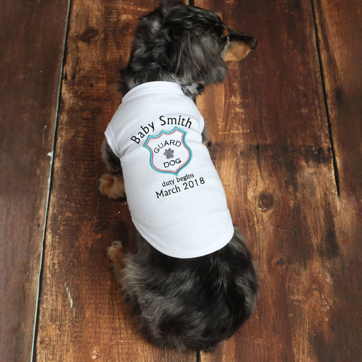 Annonce de grossesse pour chien - Annonce de grossesse pour chien - T-shirt d'annonce - T-shirt de grossesse pour chien - Révélation de grossesse pour chien - T-shirt grand frère pour chien 