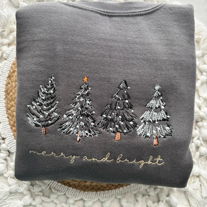 Gregory Valentino Merry And Bright Christmas Sweatshirt