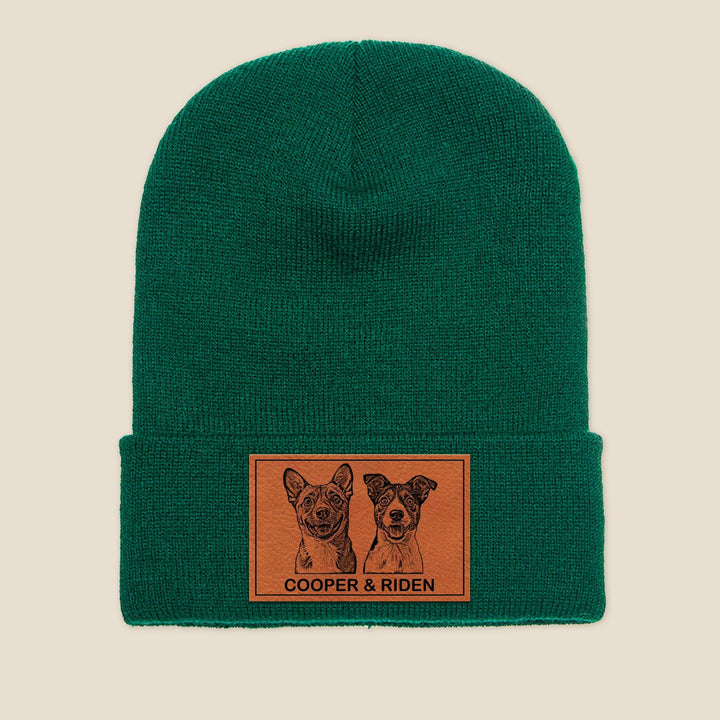 Personalisierte Hundefoto-Beanie-Geschenke für Hundemama, personalisierte Weihnachtsgeschenke für Tierliebhaber, Geschenk für Hundeliebhaber