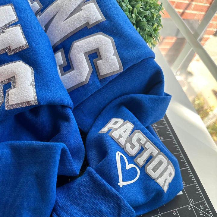 Custom puff craft hoodie