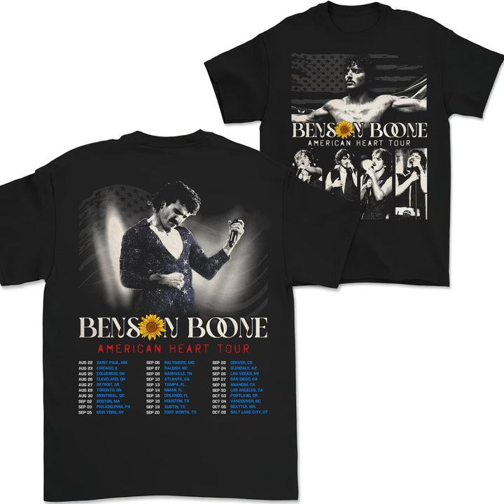 Benson Boone Vintage Shirt, Tour Album 2025 Concert Gift Unisex