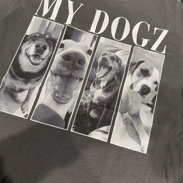 Custom Pets Photo Comfort Colors Shirt