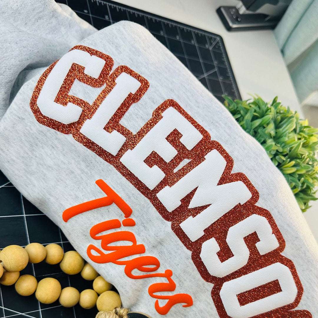 Custom puff craft hoodie