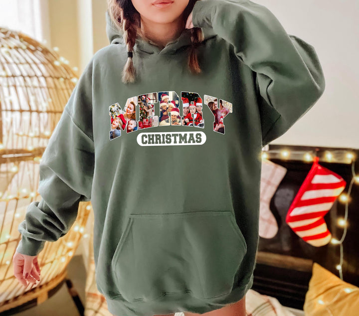 Merry Christmas Hoodie, Personalized Christmas Hoodie,Custom Christmas Gift
