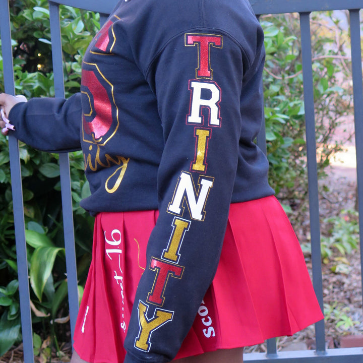 Personalized Glitter Birthday,Long sleeve T-shirt, Sweatshirt or Hoodie