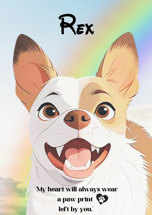 Custom Pet Light Portrait
