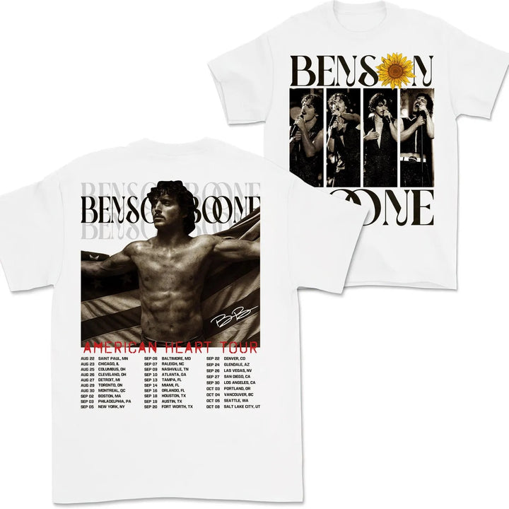 Vintage Benson Boone Shirt, Benson Boone Merch, Benson Boone Concert Shirt
