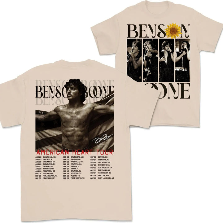 Vintage Benson Boone Shirt, Benson Boone Merch, Benson Boone Concert Shirt