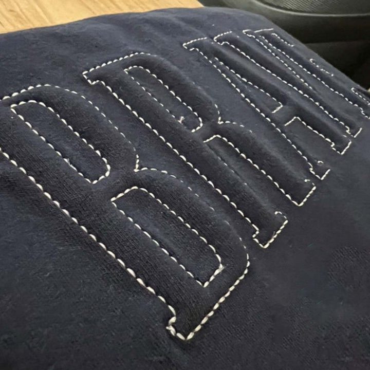 Embossed 3D Puff Embroidery  Sweatshirt