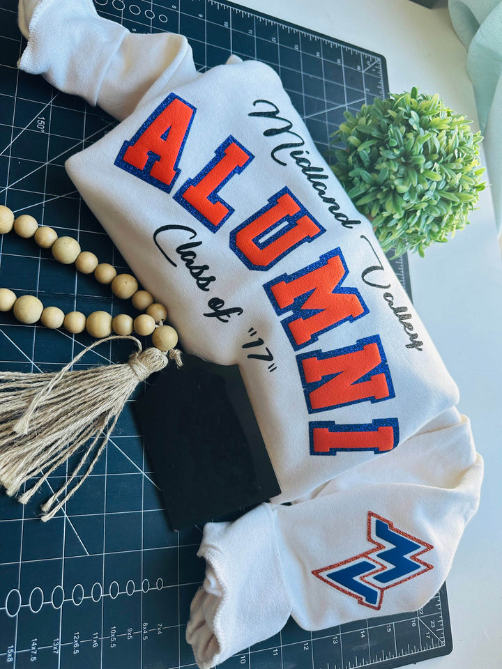 Custom puff craft hoodie