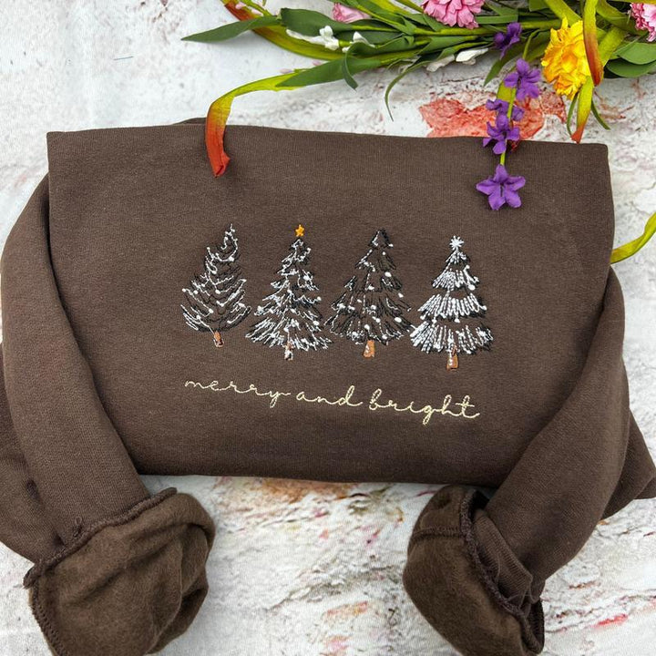 Gregory Valentino Merry And Bright Christmas Sweatshirt
