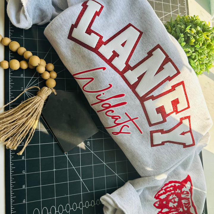 Custom puff craft hoodie