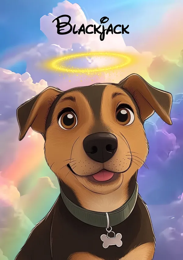 Custom Pet Light Portrait