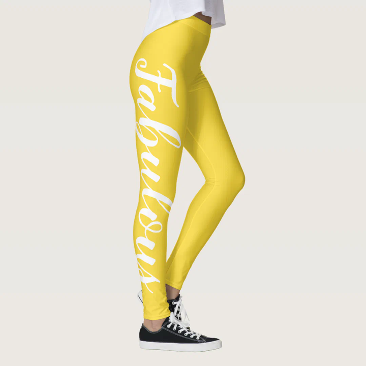 Fabulous Typography Leggings