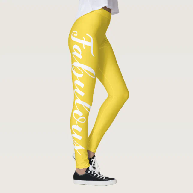 Fabulous Typography Leggings
