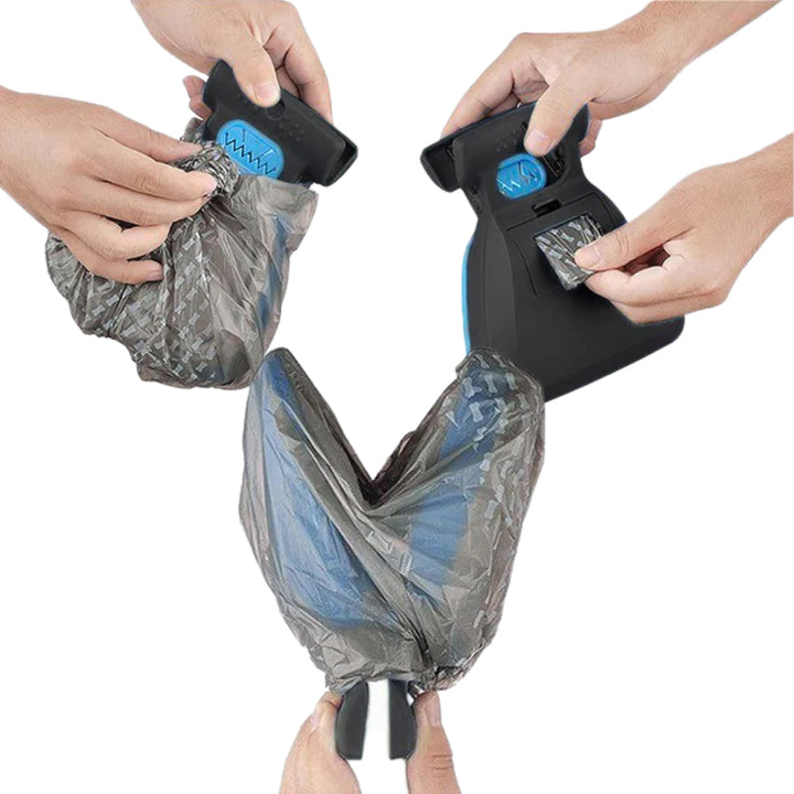 Foldable feces collector