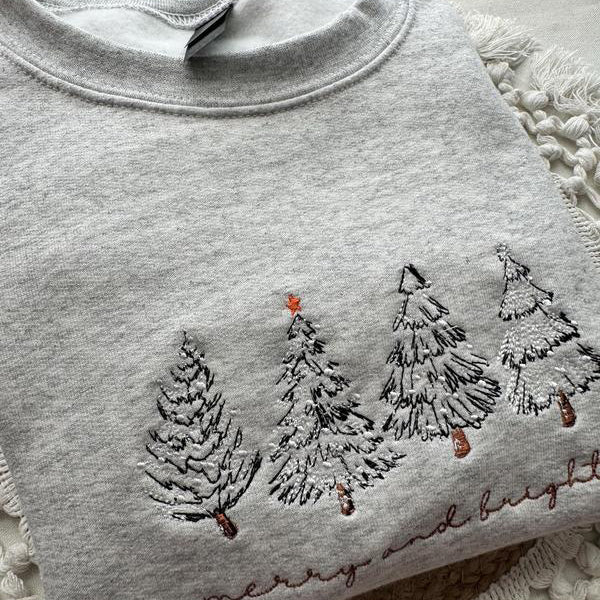 Gregory Valentino Merry And Bright Christmas Sweatshirt