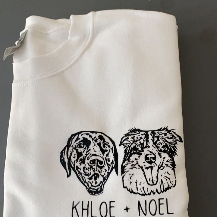 Custom Cat Portrait Sweatshirt