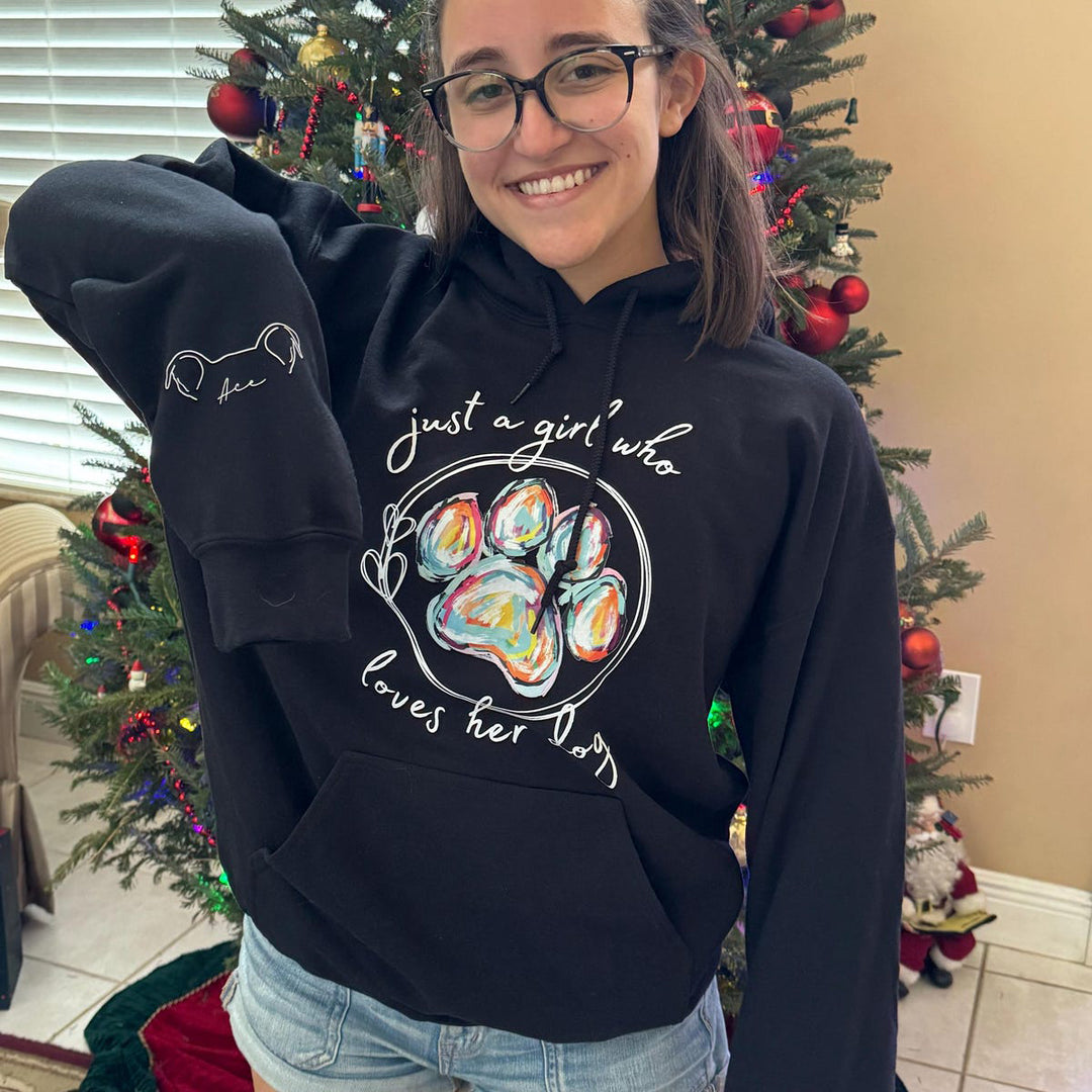 Just a girl who loves her dogs sweater