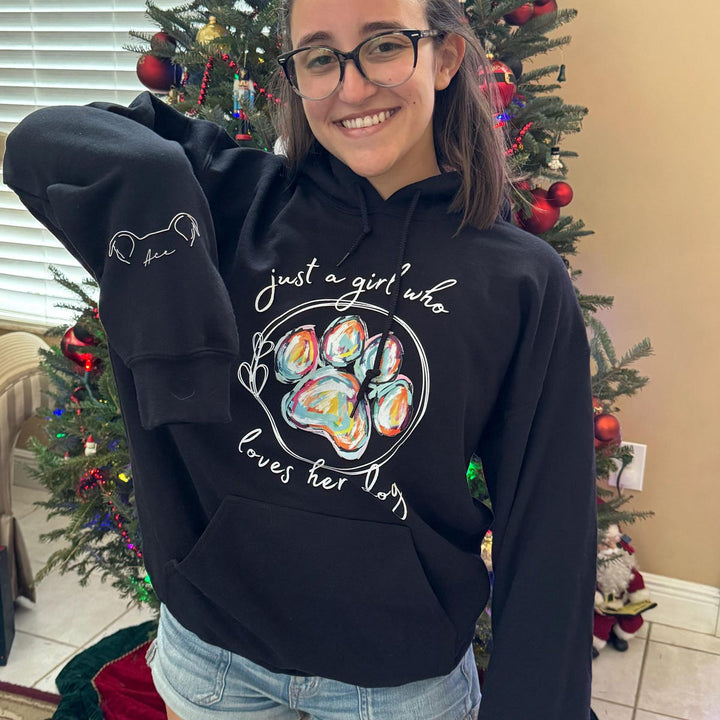 Just a girl who loves her dogs sweater