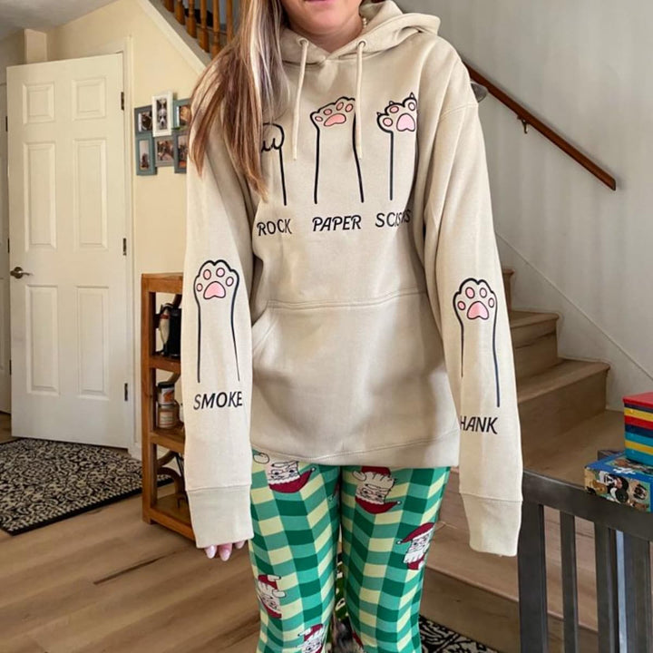 Custom Rock Paper Scissors Sweatshirt