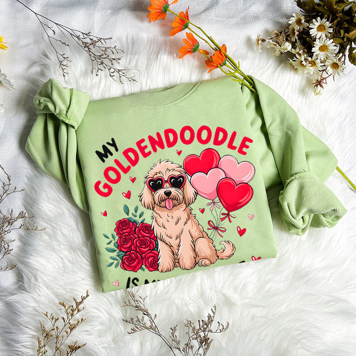 My Pet is My Valentine  Sweatshirt