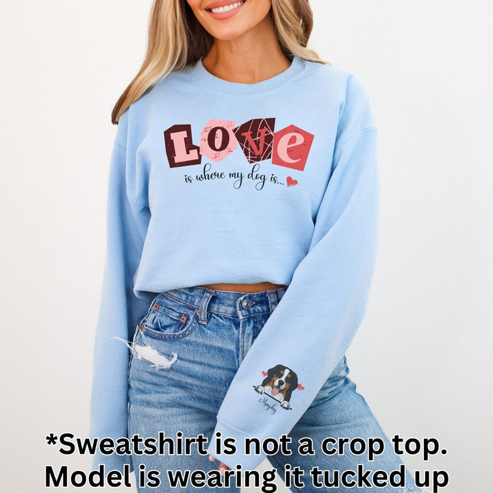 Personalized Pet Name Sweatshirt