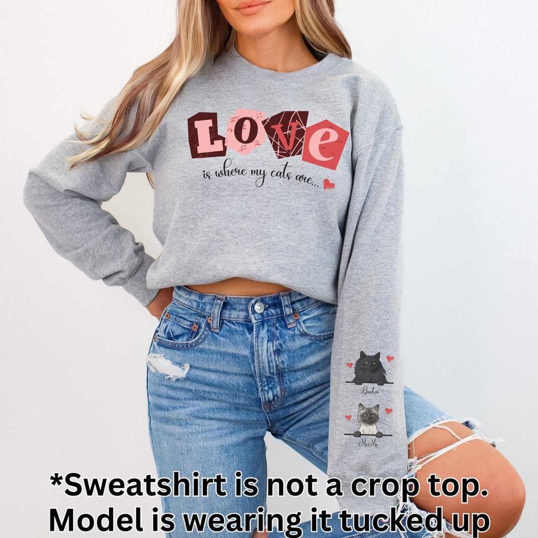 Personalized Pet Name Sweatshirt