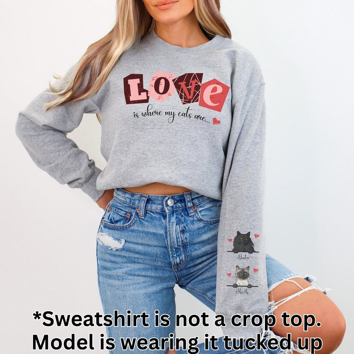 Personalized Pet Name Sweatshirt