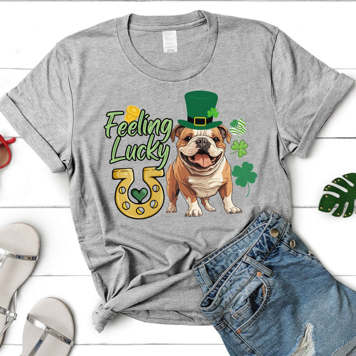 Trendy  St Patrick's Shirt for Dog Mom Pet Dad