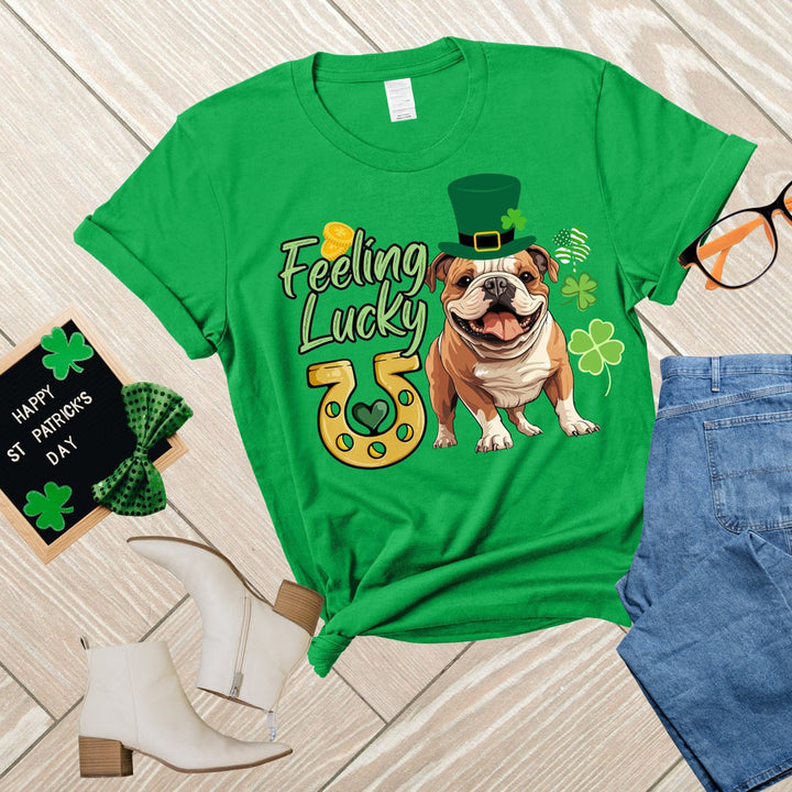 Trendy  St Patrick's Shirt for Dog Mom Pet Dad