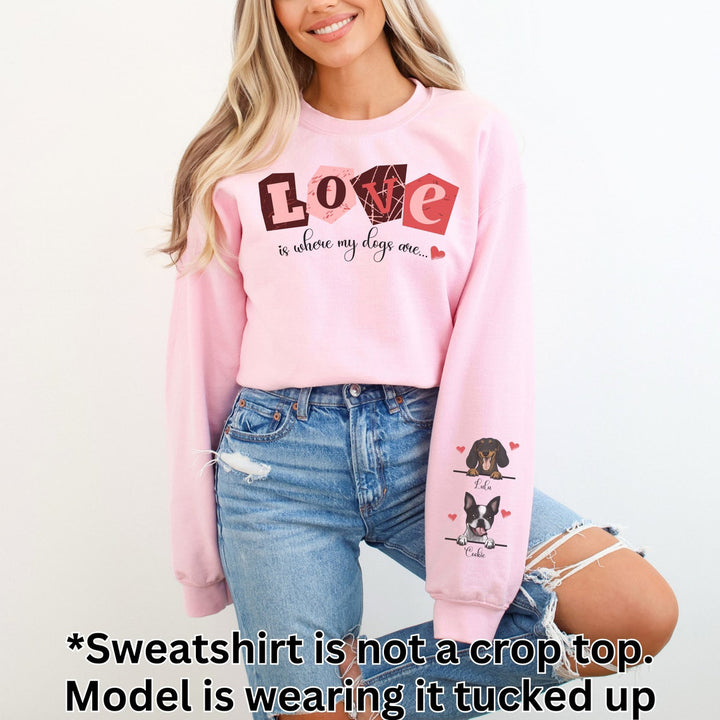 Personalized Pet Name Sweatshirt