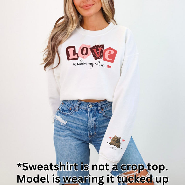 Personalized Pet Name Sweatshirt