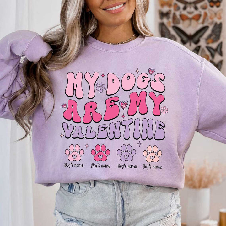 My dogs are my Valentine png sublimation design