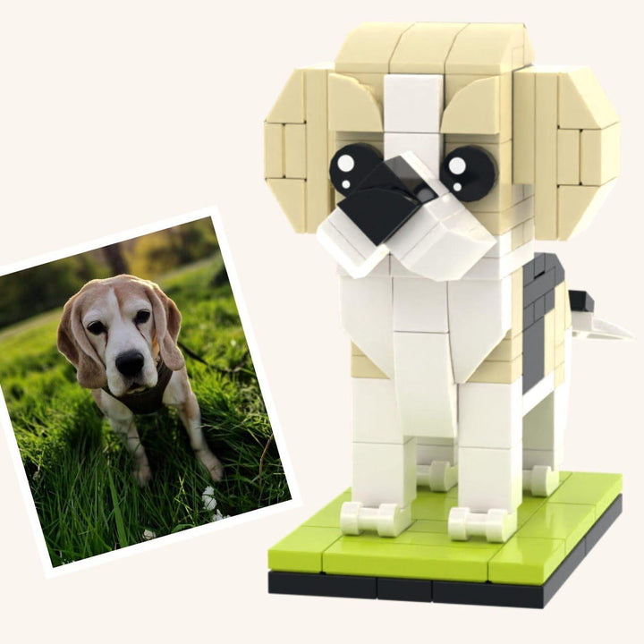 Custom Pet Brick Figure - Personalized Pet Lego Gift, Custom Pet Mini Figure from Photo, Unique Pet Lover Gift, Custom Pet Memorial - Feline