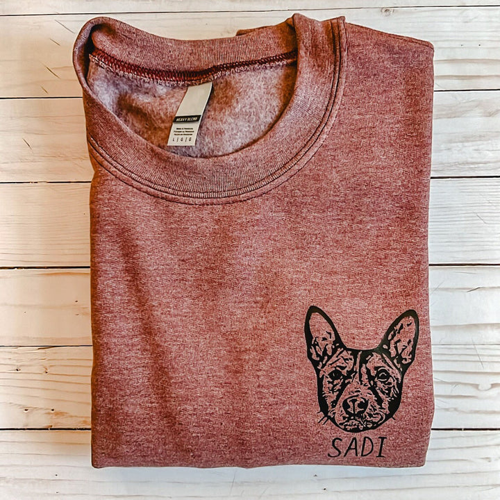Custom Cat Portrait Sweatshirt