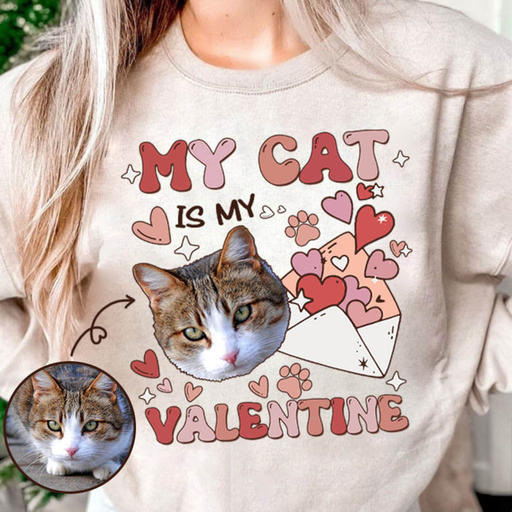 My Cat Is My Valentine sweatshirt