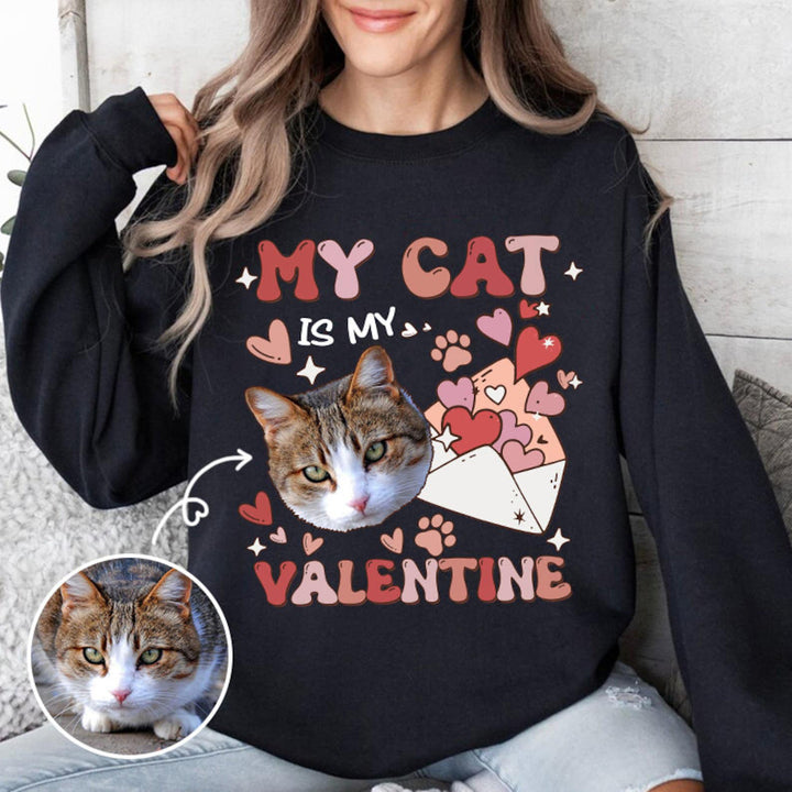 My Cat Is My Valentine sweatshirt