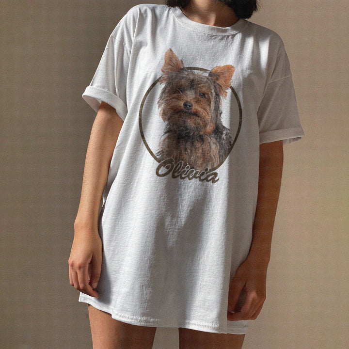 Personalized Dog Bootleg Shirt