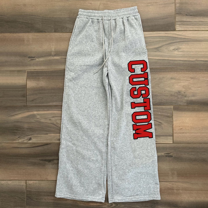 Custom College, Team, Cheer, Sorority Varsity Straight Leg Sweatpants Pants