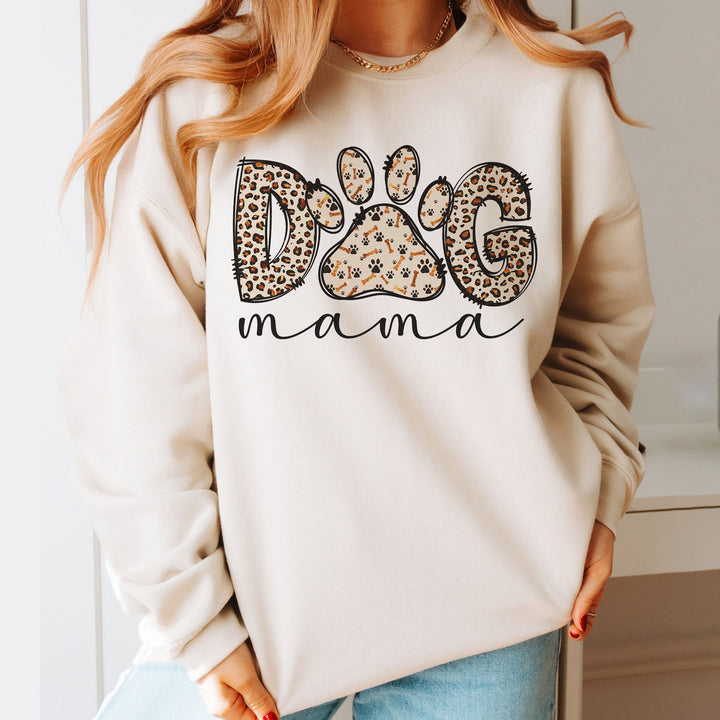 Dog Mama sublimatie, moeder luipaard  moeder sublimatie