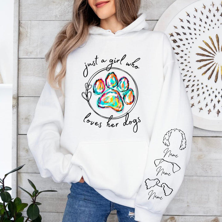 Just a girl who loves her dogs sweater