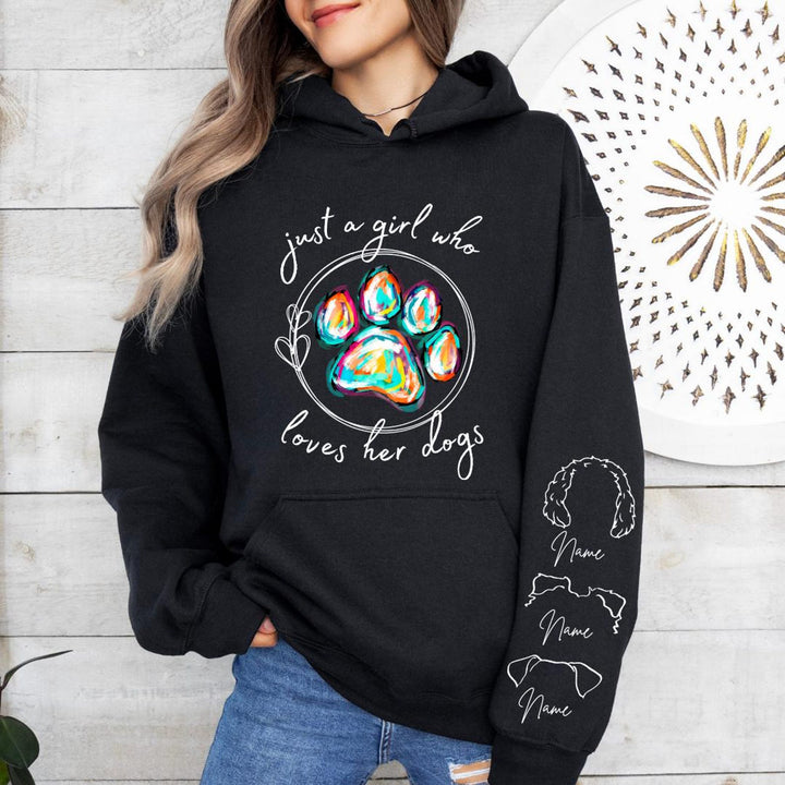 Just a girl who loves her dogs sweater