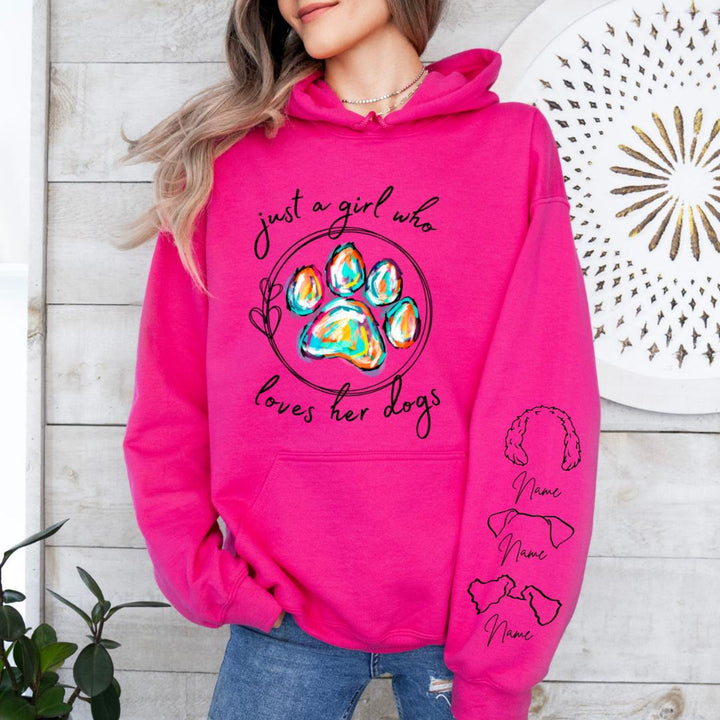 Just a girl who loves her dogs sweater