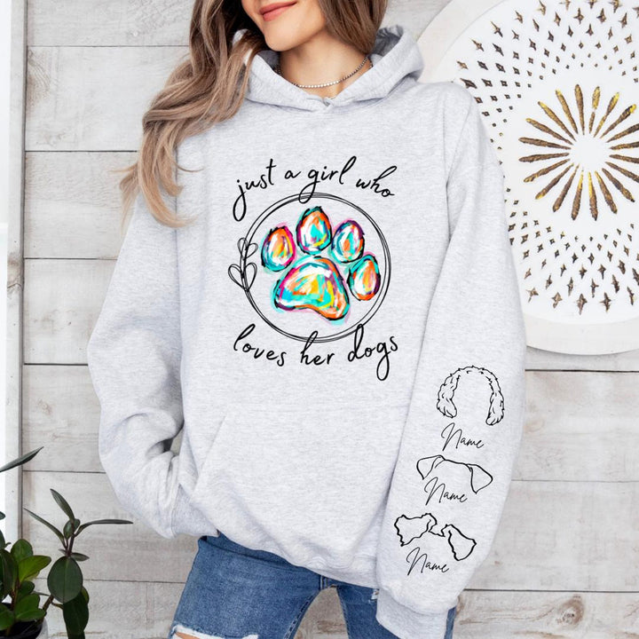 Just a girl who loves her dogs sweater