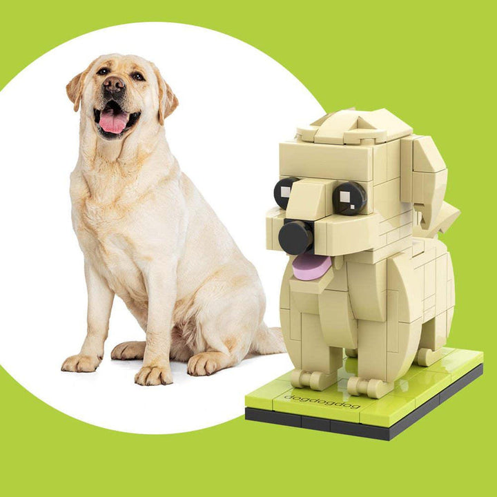 Custom Pet Brick Figure - Personalized Pet Lego Gift, Custom Pet Mini Figure from Photo, Unique Pet Lover Gift, Custom Pet Memorial - Feline