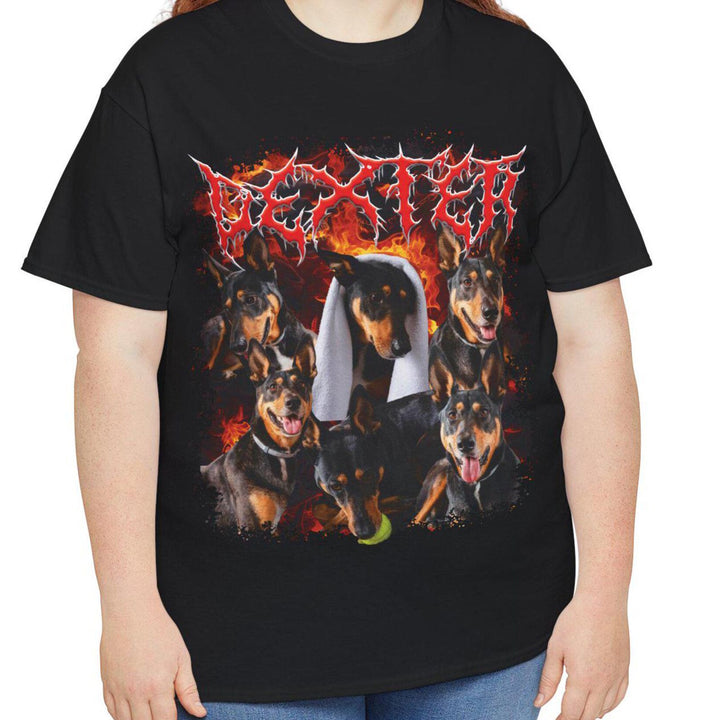 Custom Bootleg Pet Shirt, Funny Pet Gift, Black Metal Custom Shirt