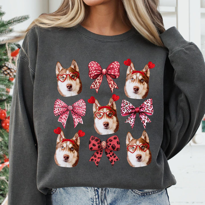 Personalized Dog Valentine  hoodie
