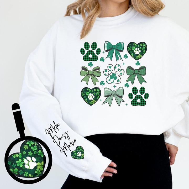St Patrick's Day Dog Lover Sweatshirt