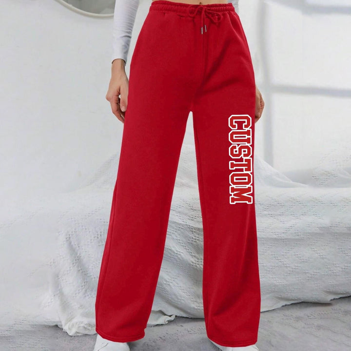 Custom College, Team, Cheer, Sorority Varsity Straight Leg Sweatpants Pants